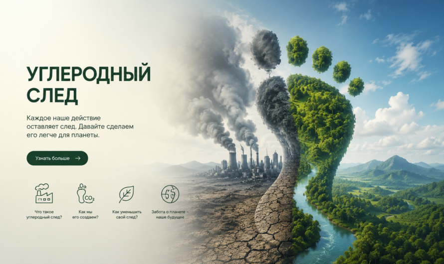 Углеродный след. Как наши повседневные решения влияют на планету?